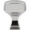 Jeffrey Alexander 1-1/8" Overall Length Polished Chrome Square Audrey Cabinet Knob 278PC - alternate 4